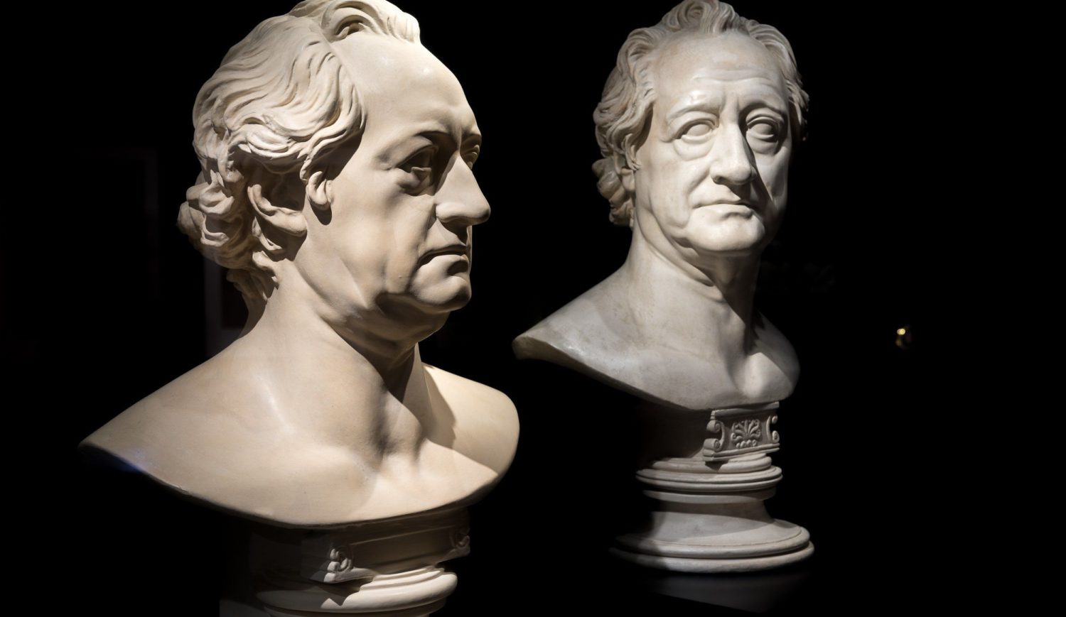 Goethe busts in the Goethe National Museum © Gregor Lengler / Thüringer Tourismus GmbH