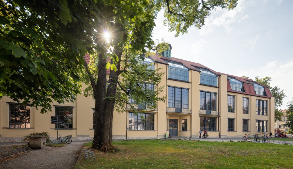 Das von Henry van de Velde entworfene Hautpgebäude der Bauhaus-Universität Weimar © Alexander Burzik / Impulsregion Erfurt, Weimar, Jena, Weimarer Land