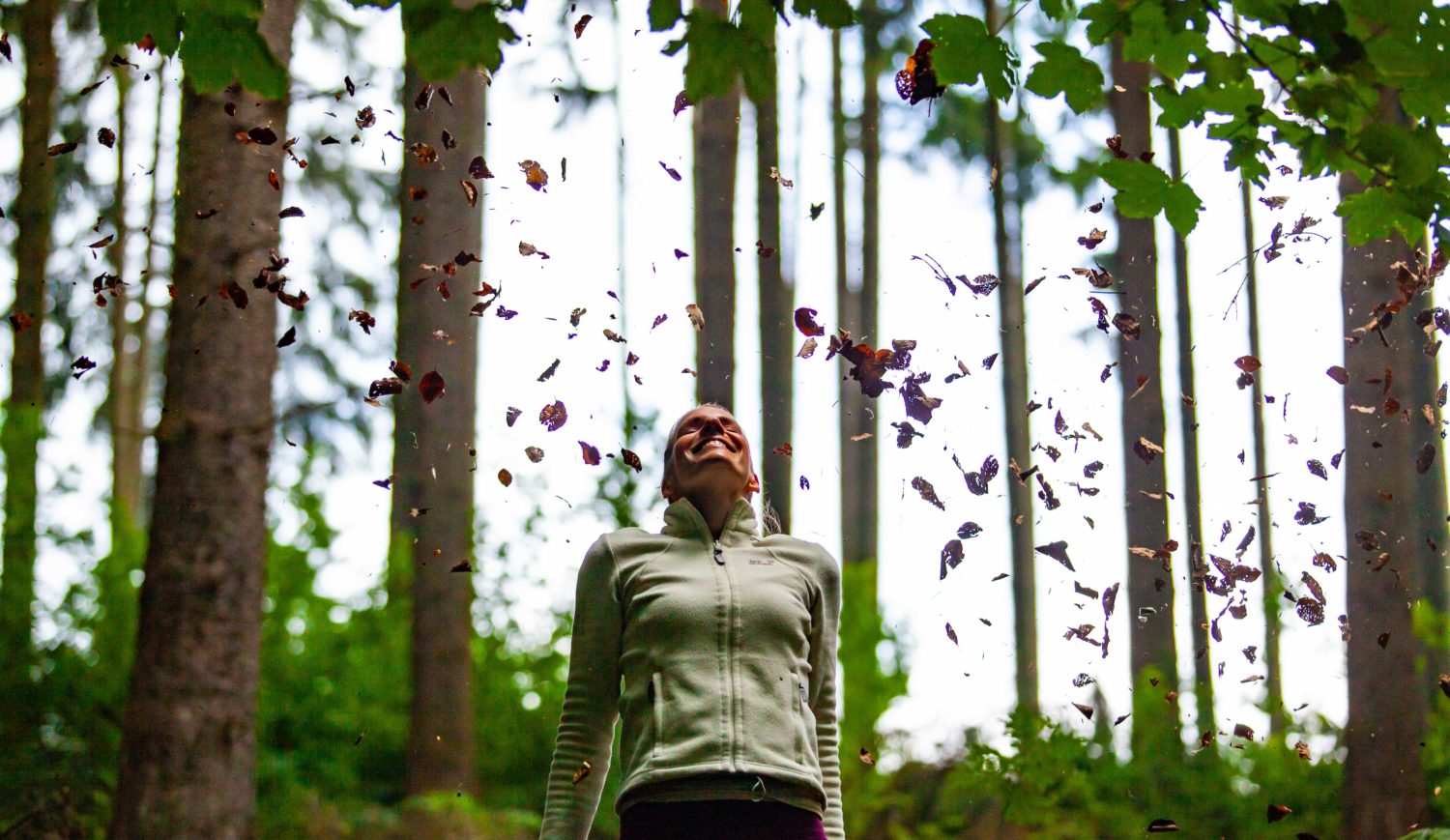 Waldbaden ist Waldatmen. Tut richtig gut! © Tourismus NRW e.V.