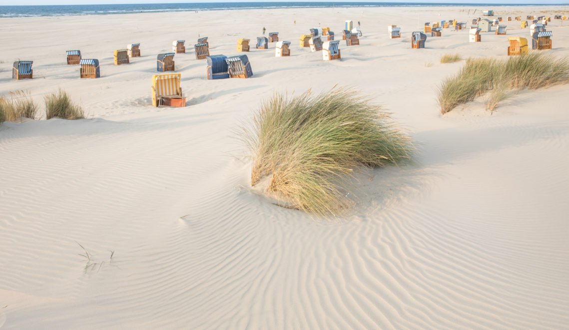 Feinster Sand und Platz ohne Ende – der Strand der Insel Juist © Dietmar Scherf