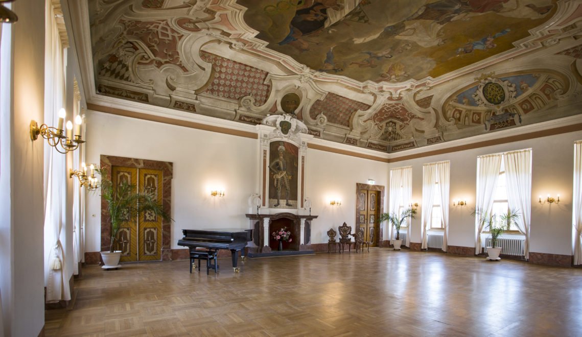 Even today, cultural events take place in the magnificent halls © Katja Fouad Vollmer