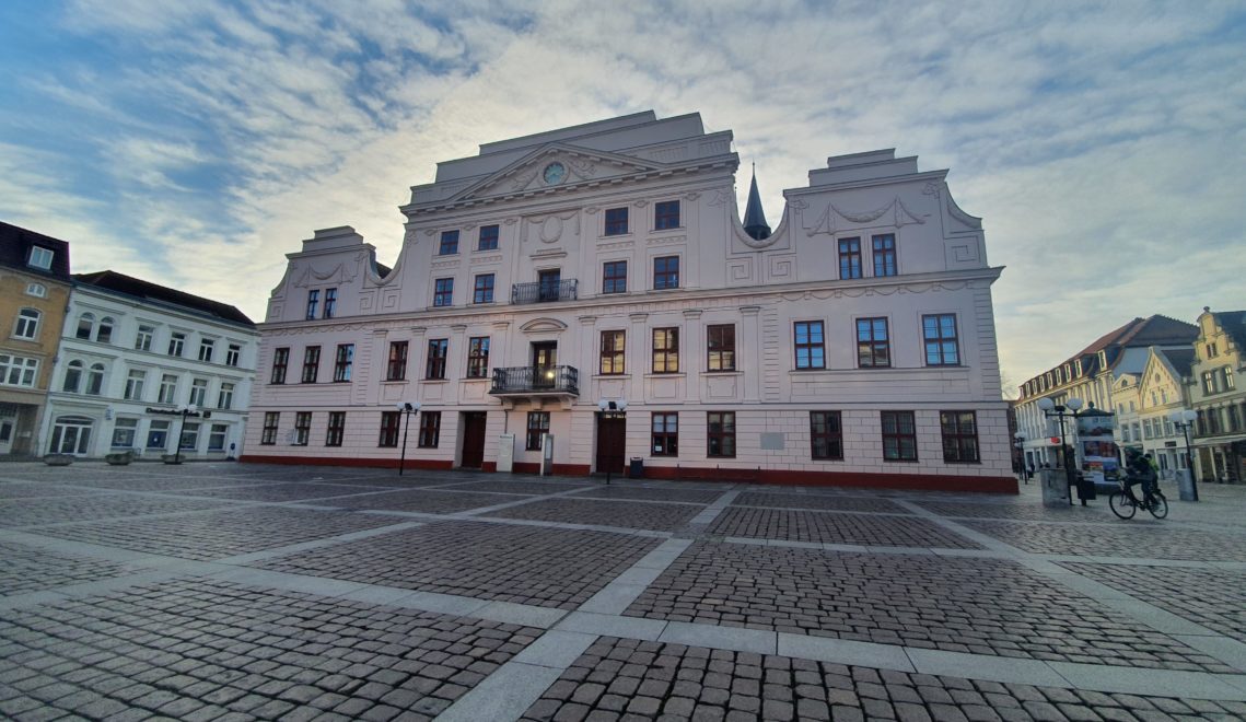 The Güstrow town hall
