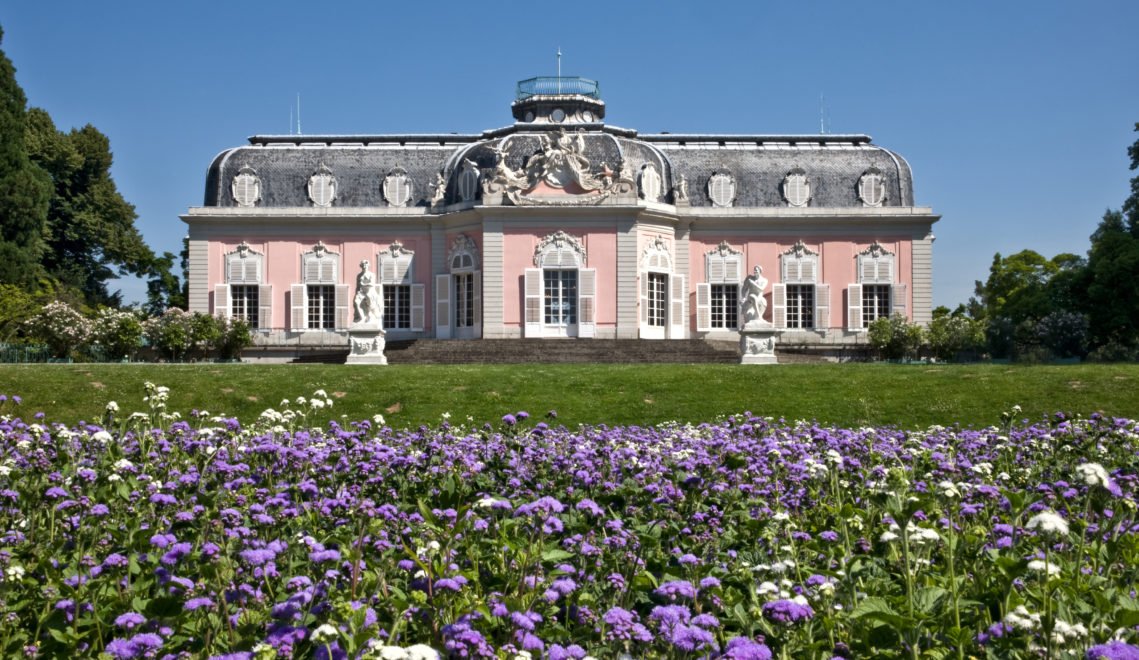 The baroque castle Benrath