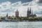 View over the Rhine to Cologne Cathedral