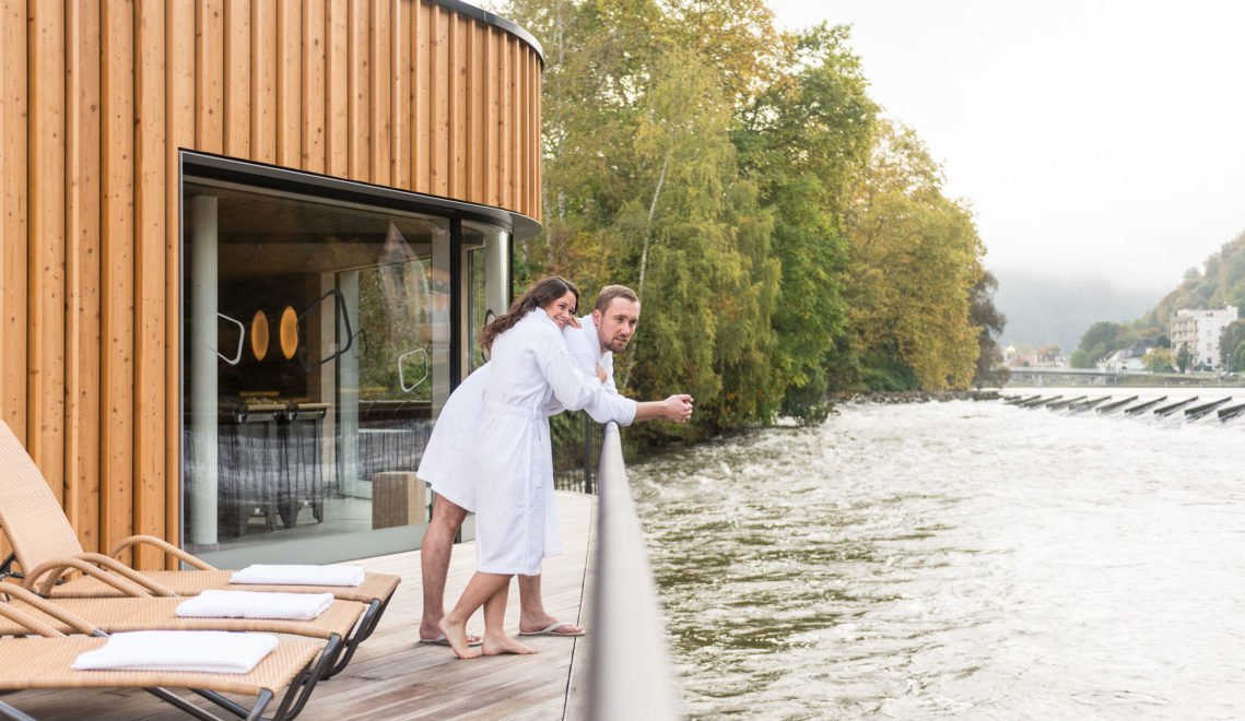 Relaxation on the Lahn - the FlussSauna in Bad Ems