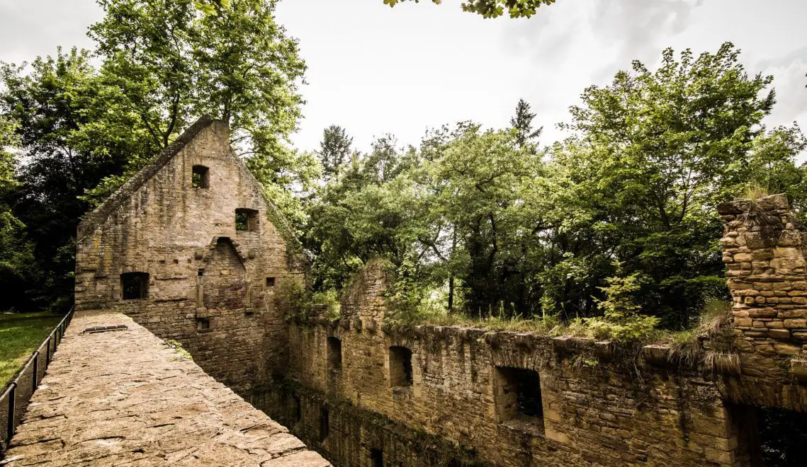 Die Klosteranlage würde etwa 745 n. Chr. erbaut