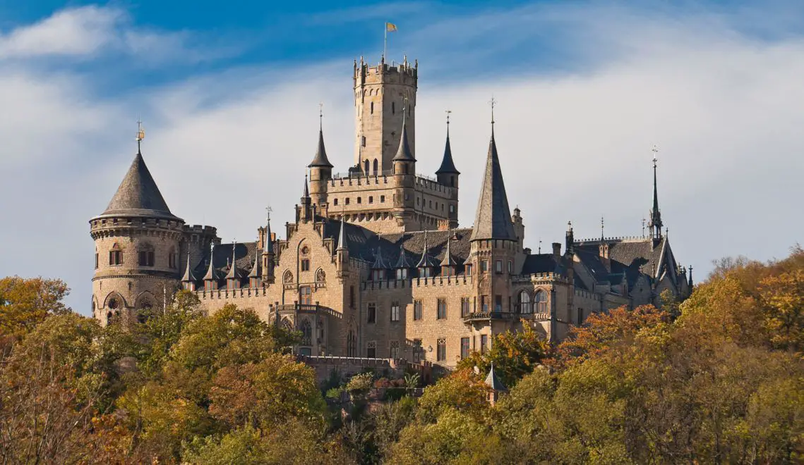 Marienburg Castle near Hanover is one of the most important neo-Gothic architectural monuments in Germany ©AdobeStock/Uwe Graf