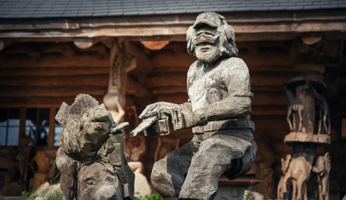 Wood carving art in the Erzgebirge