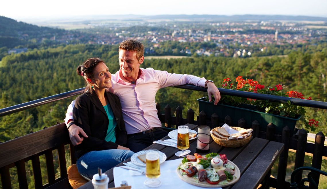 After a hike in the Harz it strengthens itself best with a hearty meal with Harz cheese