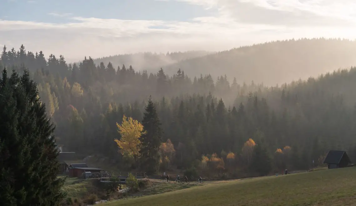 High moors, dense forests and clear streams characterize the Ore Mountains © TVE/Felix Meyer