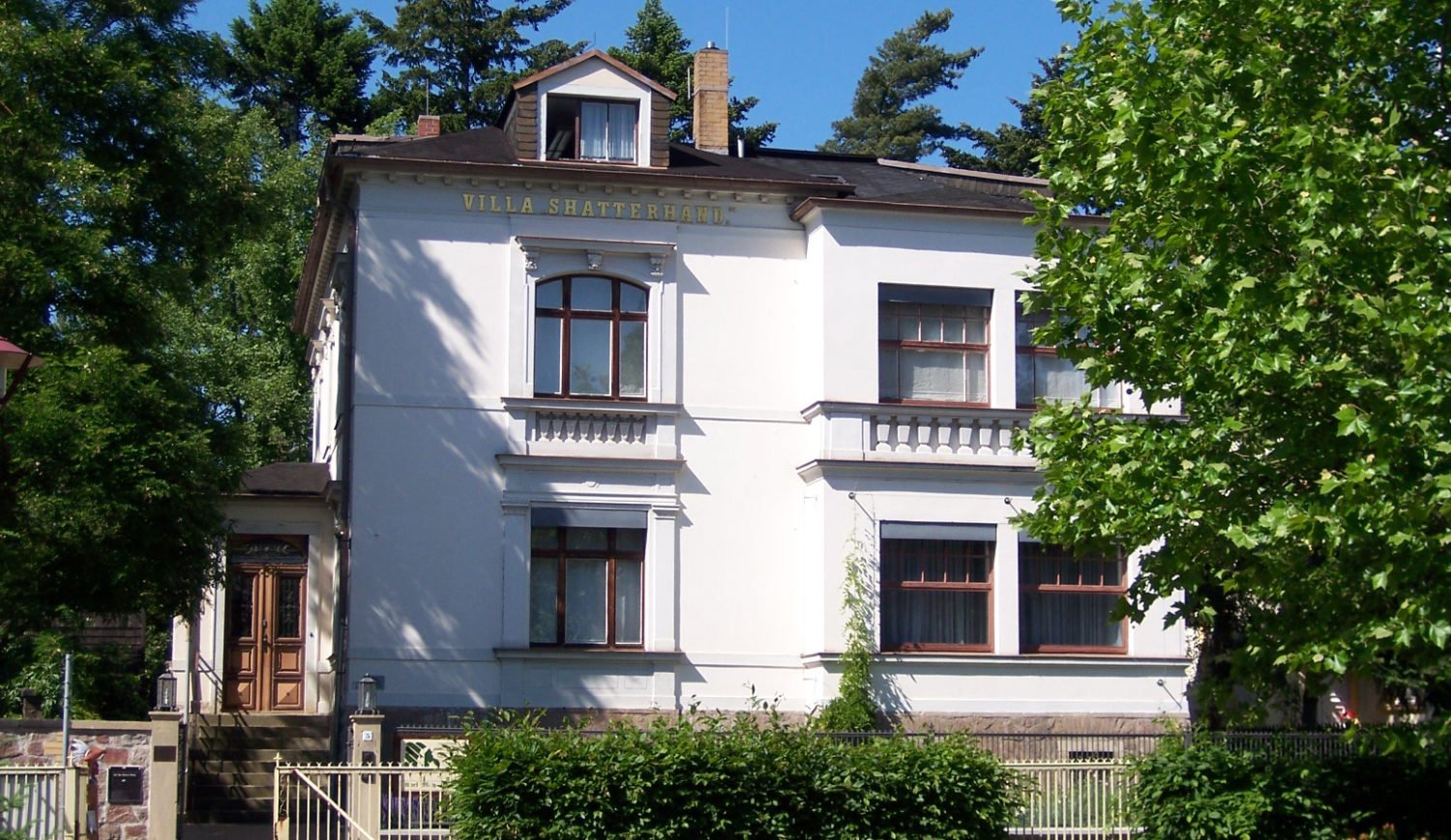 Die Villa Shatterhand – der letze Wohnsitz des Schriftstellers beherbergt das Karl-May-Museum in Radebeul