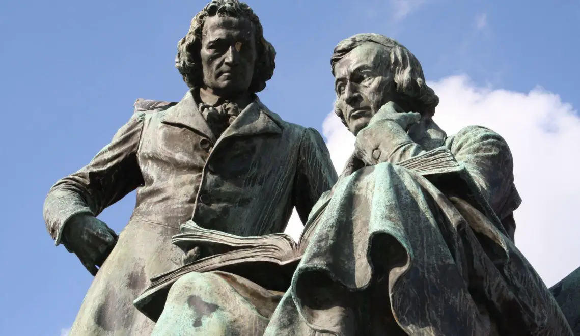 They are the landmark of Hanau and their fairy tales are universally loved: the Brothers Grimm