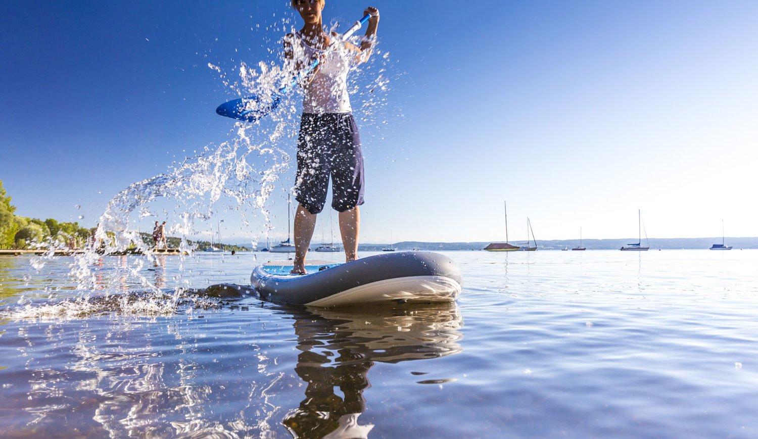 With the S-Bahn you can reach the Ammersee from Munich in about half an hour.