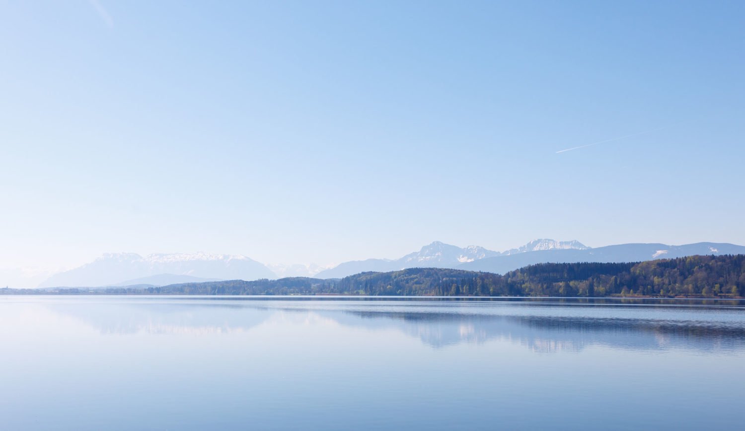 Lake Waginger is considered the warmest bathing lake in Upper Bavaria