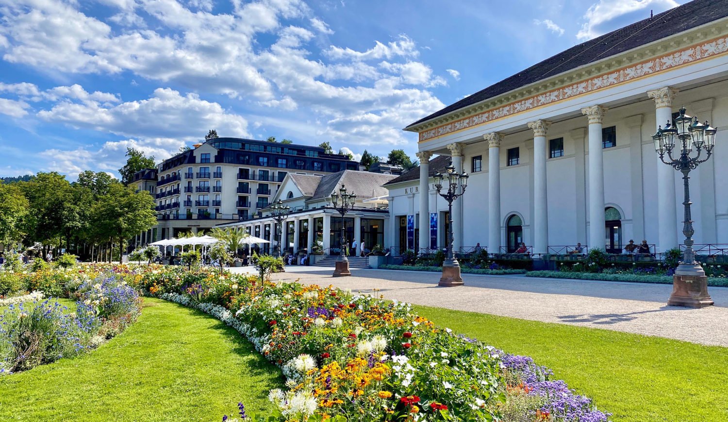 Architectural synthesis of the arts and center of the city - the Kurhaus of Baden-Baden