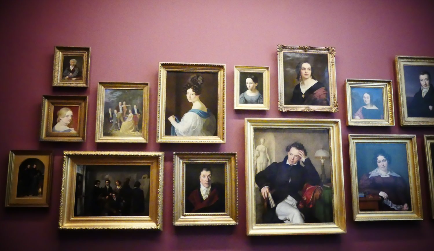 In the Bremen Kunsthalle hang many paintings of old masters