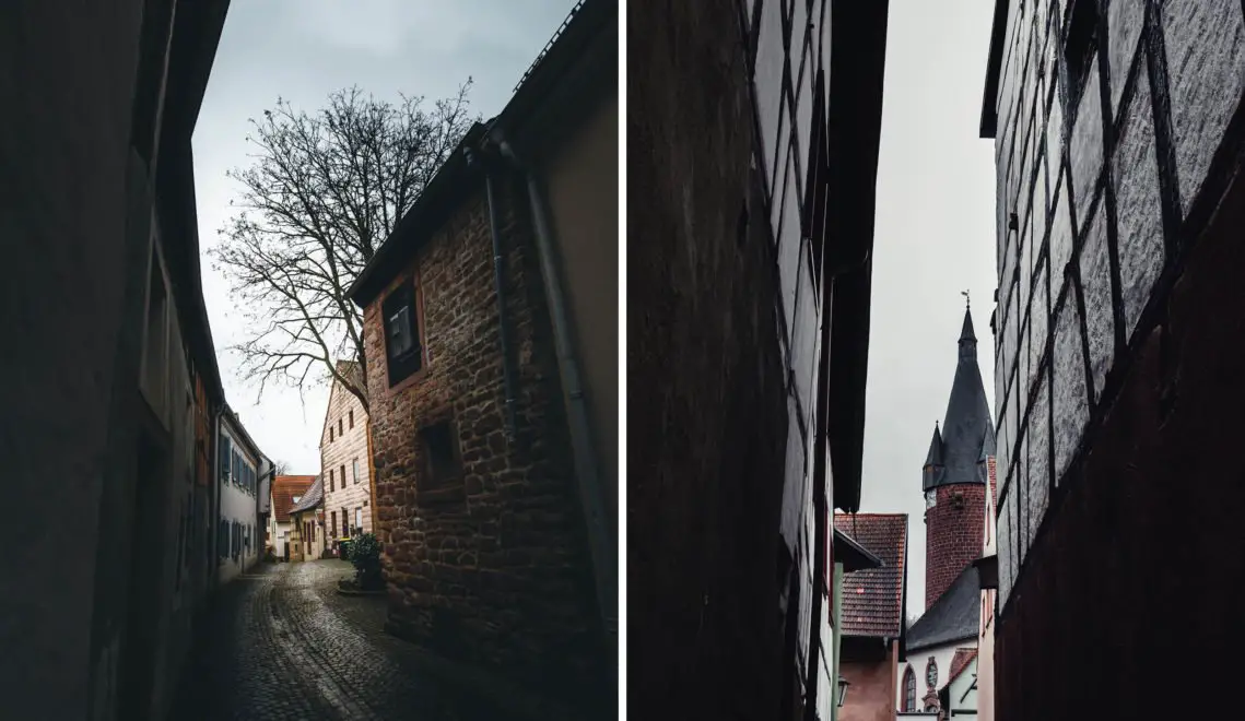 Open your eyes: In the historic old town of Ottweiler, there is a motif on almost every corner