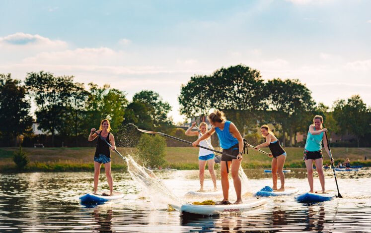 Bremen's many waters offer the ideal conditions for varied water sports