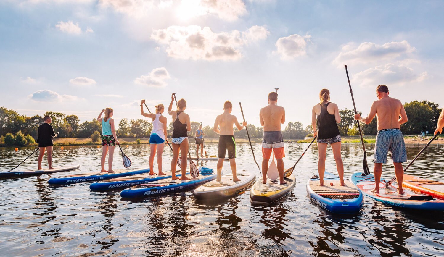 Stand Up Paddling is a trendy sport that is easy to learn and a lot of fun to do