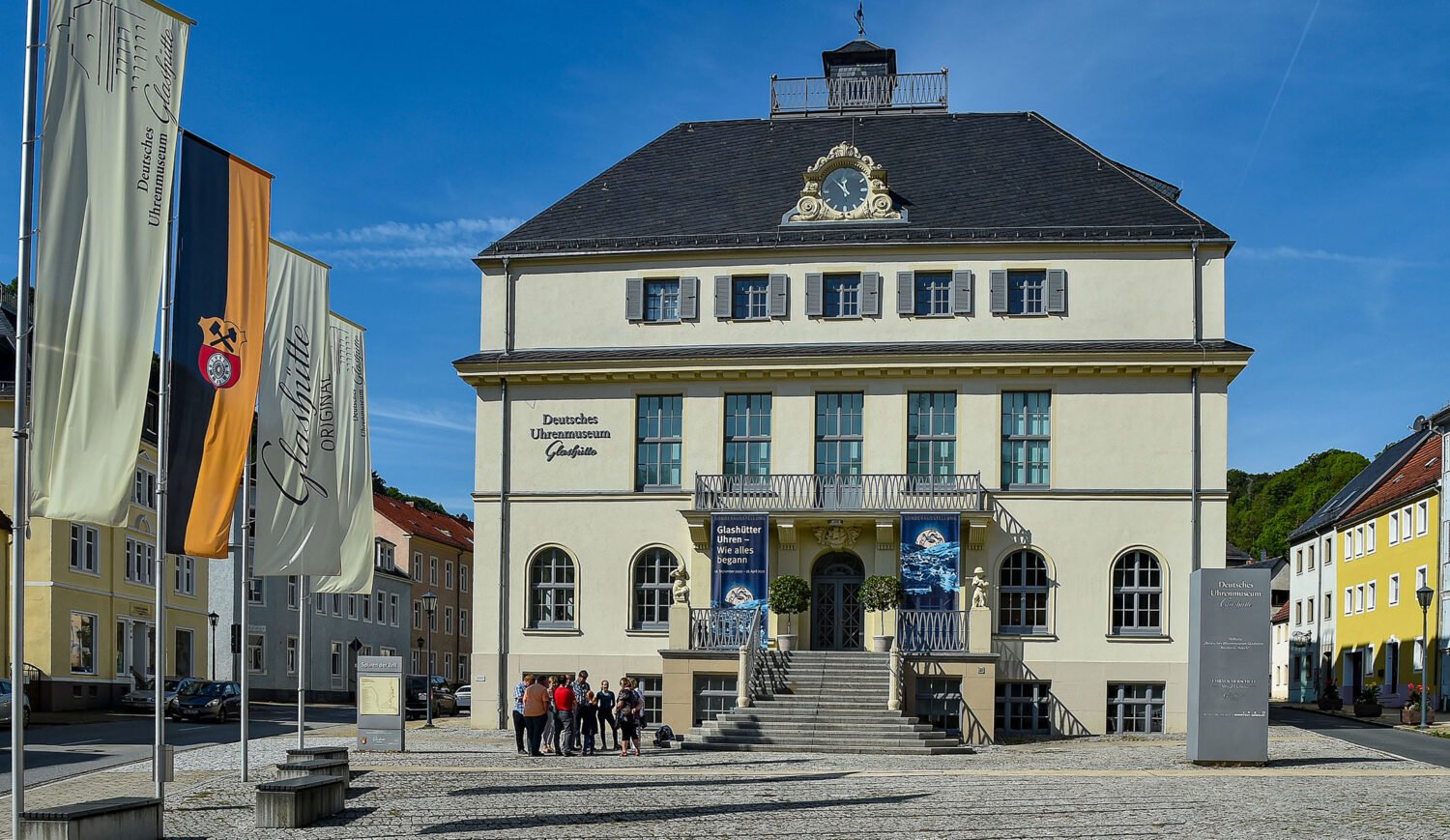 The German Watch Museum Glashütte gives you a multimedia insight into the history of the watch industry in Glashütte.