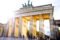 The Brandenburg Gate is the only preserved of the old Berlin city gates