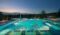 The outdoor pool of the spa in Warmbad attracts with 34 degrees water temperature
