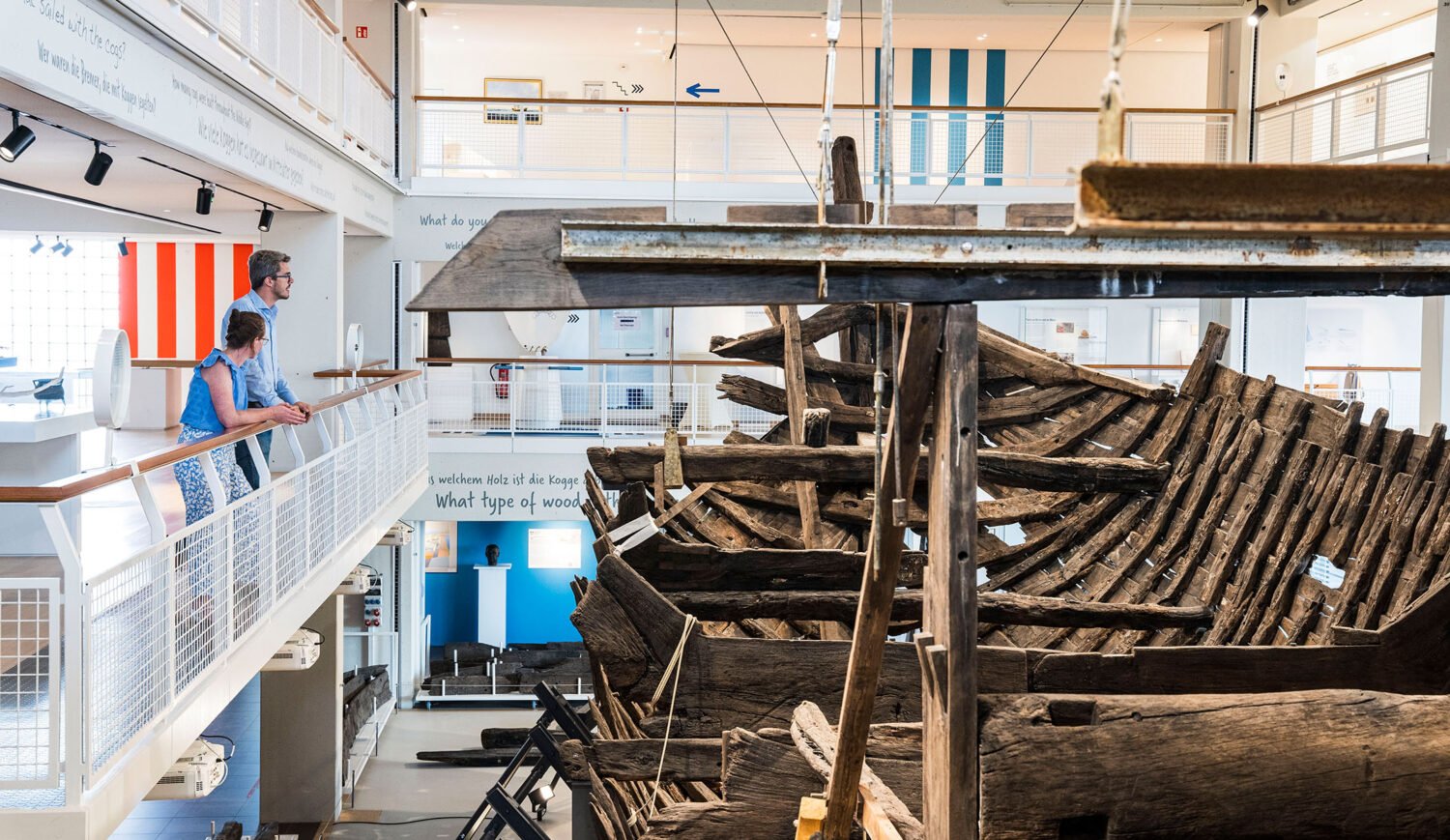 The "Bremer Kogge" is the world's best preserved trading ship of the Middle Ages