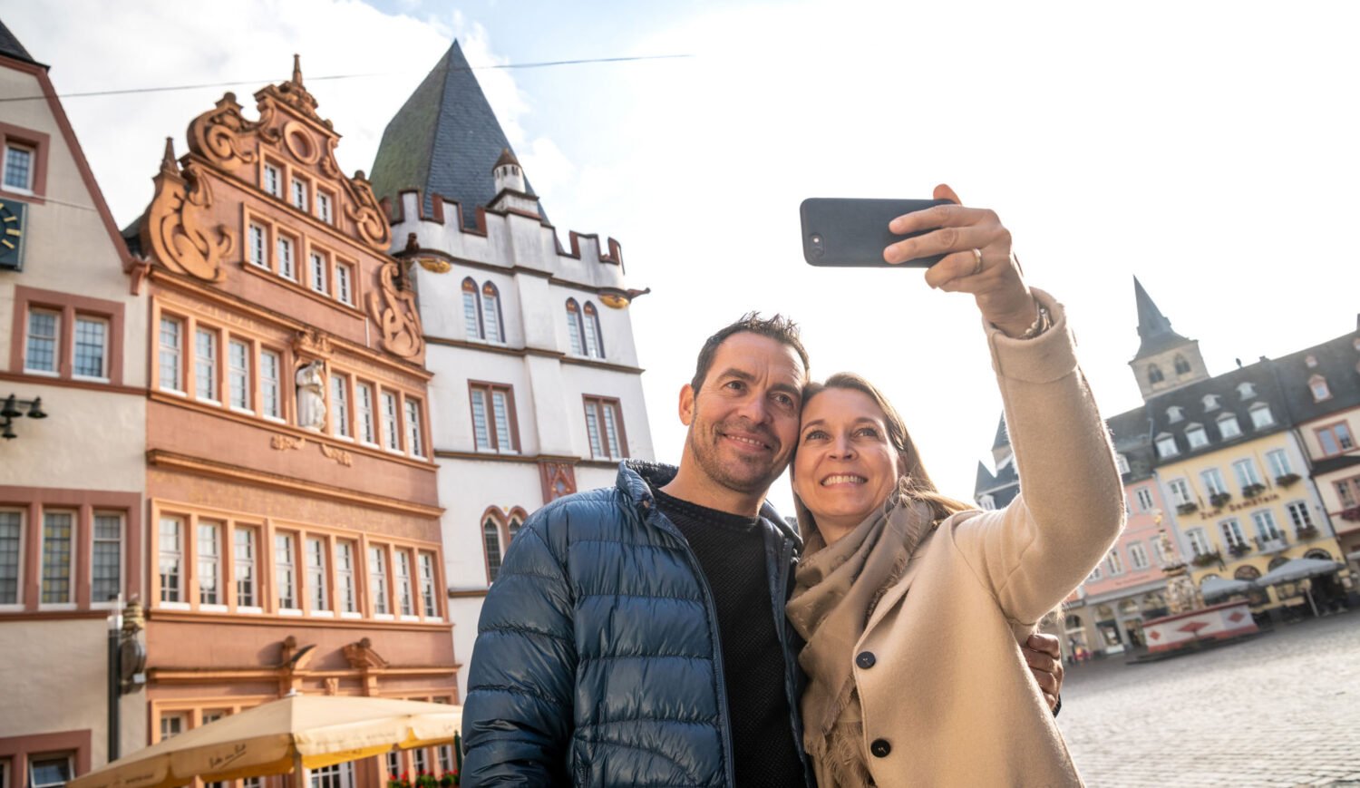 Die alte Römerstadt Trier eignet sich für so manch gelungenes Selfie