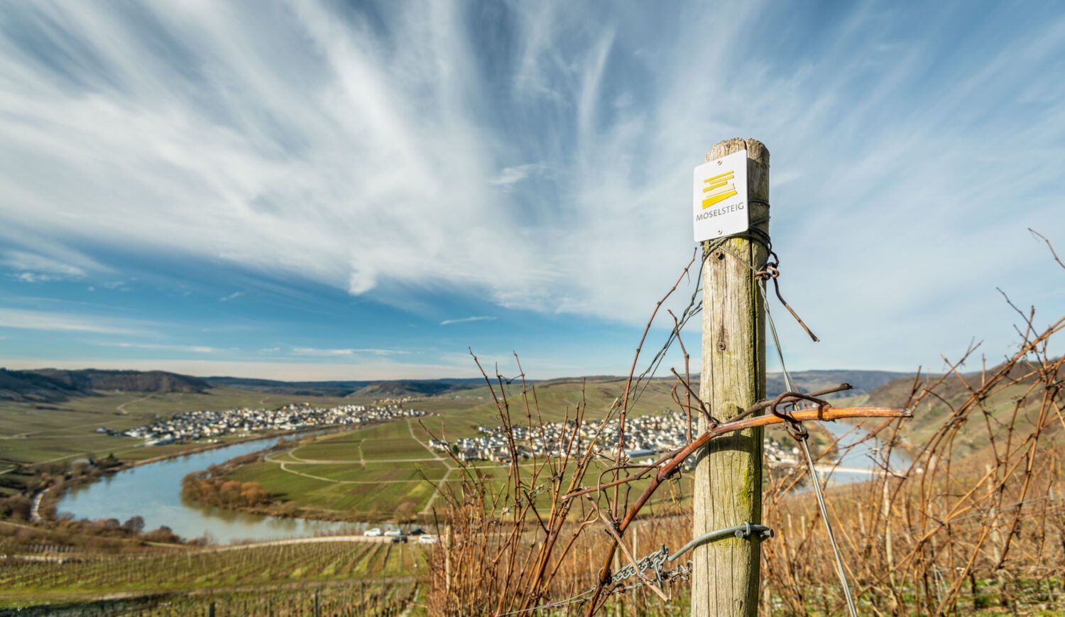 Gut ausgeschildert – auf dem Moselsteig findet ihr auch ohne Karte immer den richtigen Weg