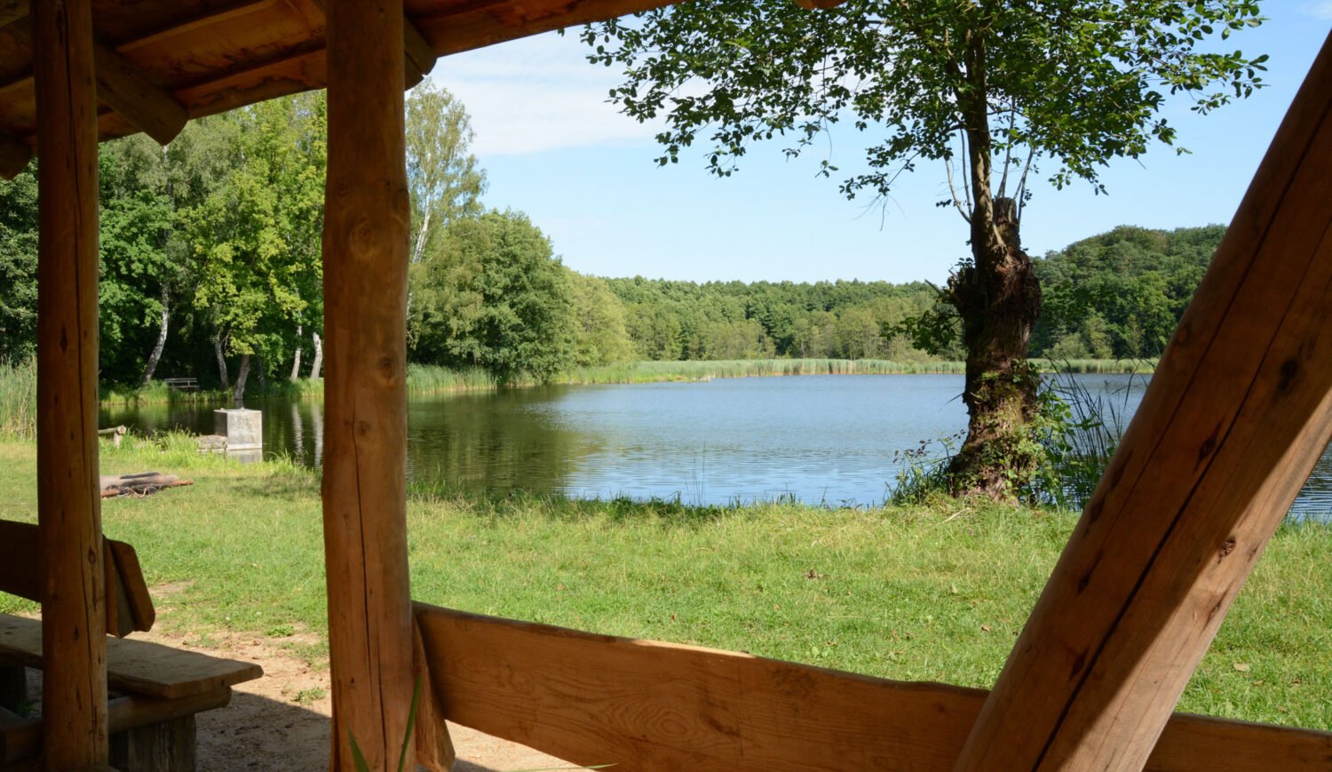 Want to take a break? At the Voigtsdorf ponds you can take a break with a beautiful view © Christina Korr