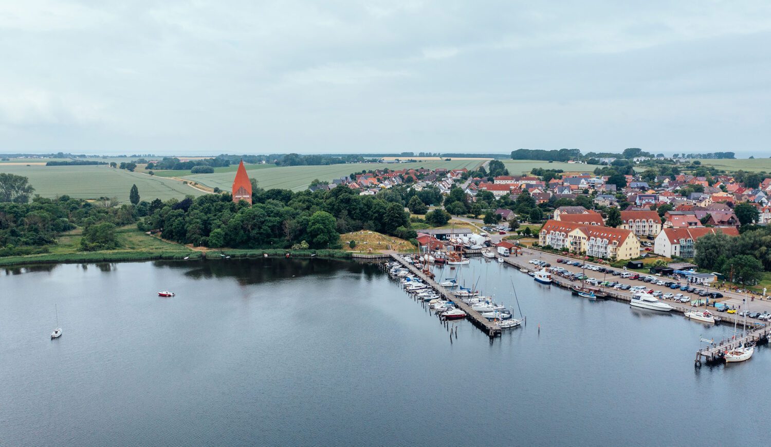 Kirchdorf is the largest village on the island of Poel. Claudia Drossert's café is located just a few minutes from the harbor