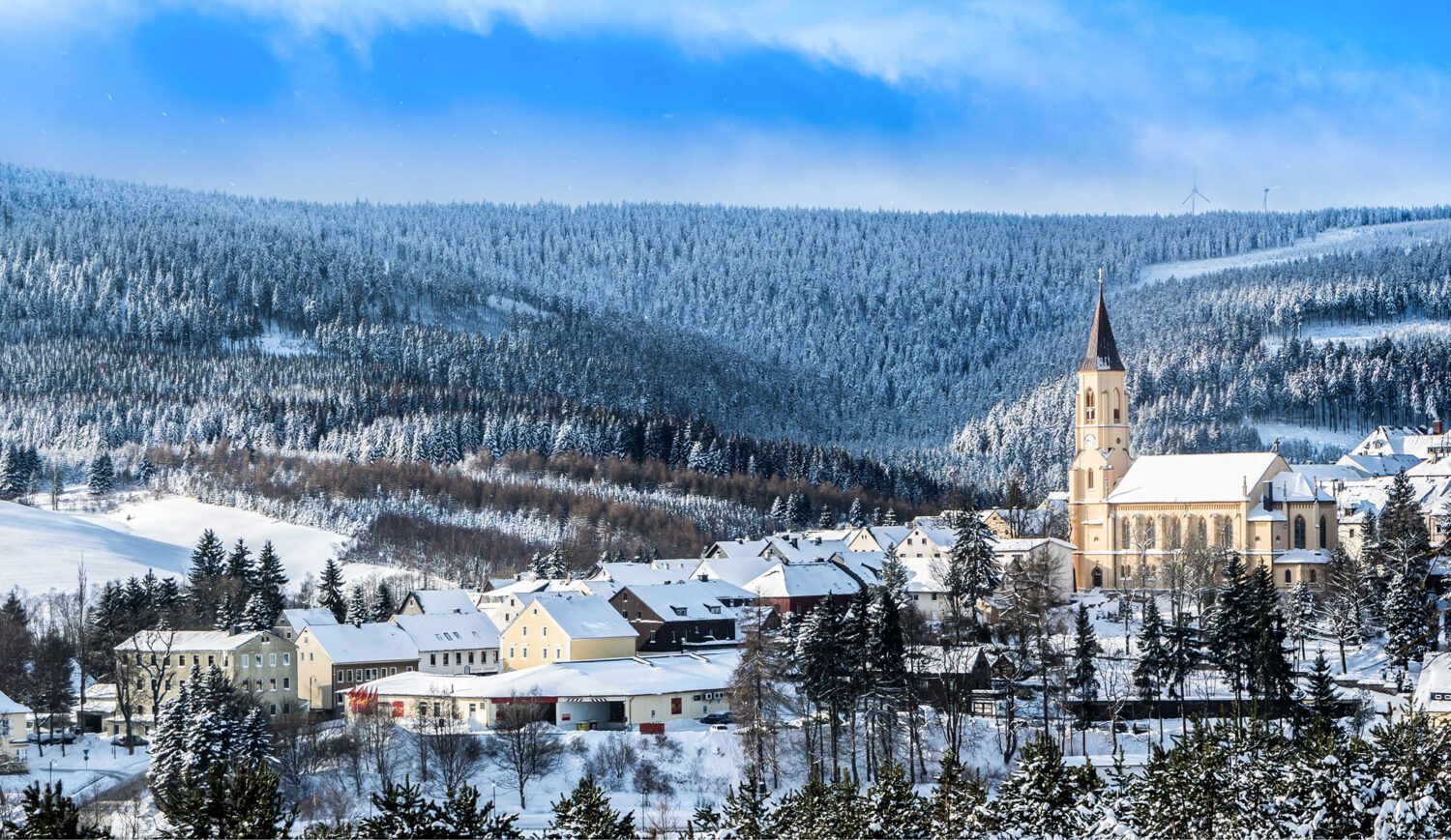 Oberwiesenthal präsentiert sich als idealer Wintersportort