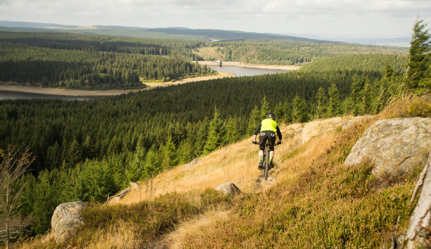 Braunlage hat sich als guter Ausgangspunkt für diverse Mountainbike -Touren etabliert