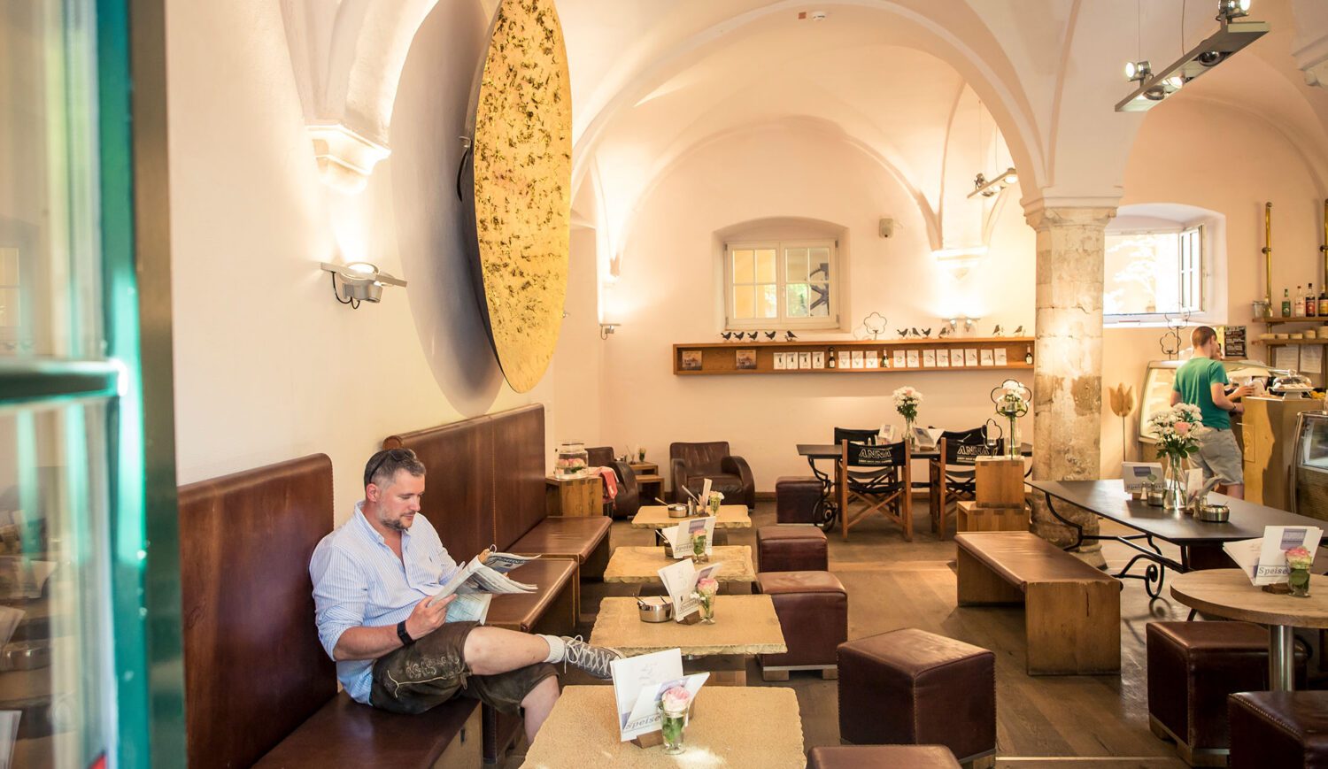 Another insider recommendation from Muk: the Cafe Anna in Regensburg