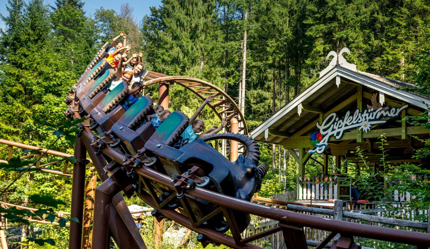 Der Freizeitpark in Ruhpolding ist ein beleibtes Ausflugsziel im Sommer © Ruhpolding Tourismus GmbH