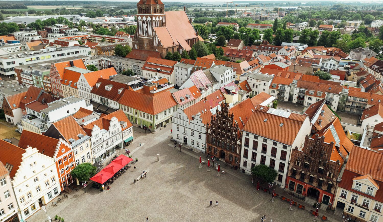 The big birthday party will be held on Greifswald's market square in September © TMV/Petermann