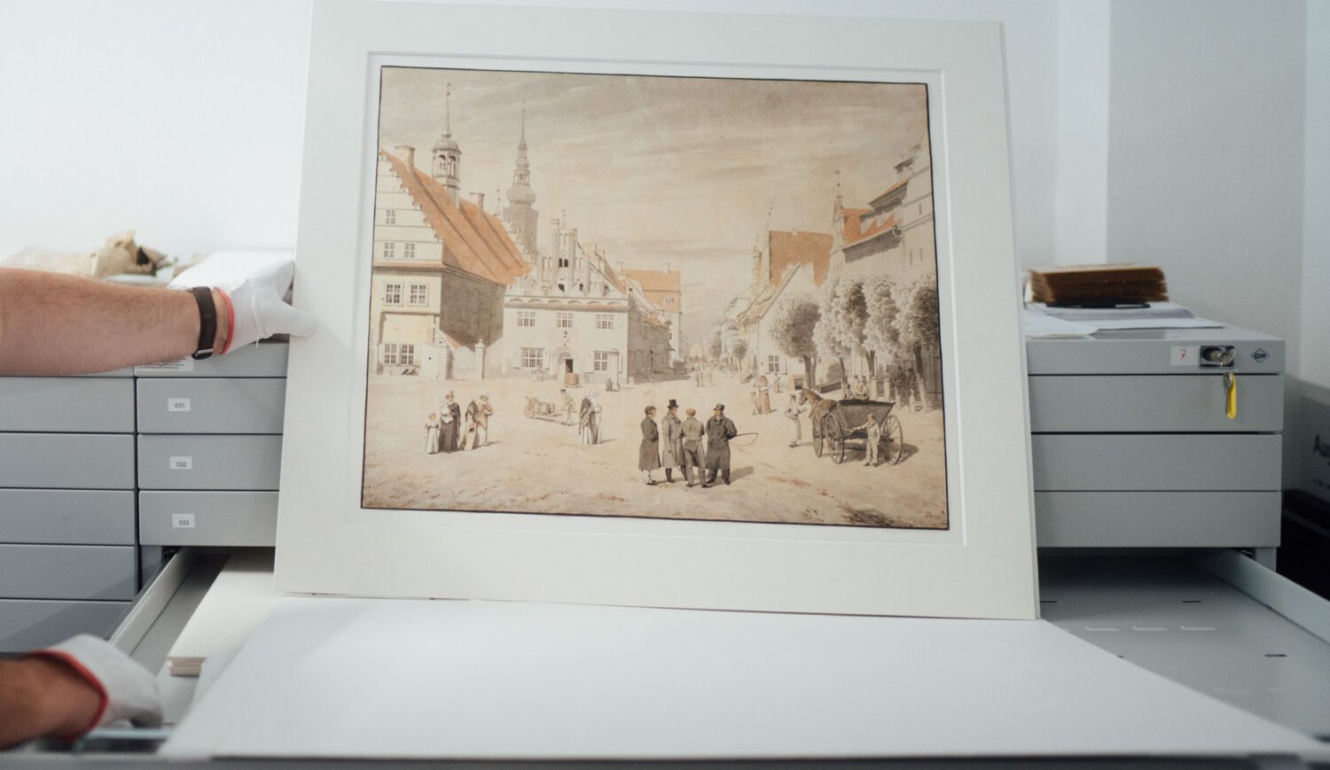 Das Museum hat viele Zeichnungen Friedrichs in seiner Sammlung © TMV/Petermann