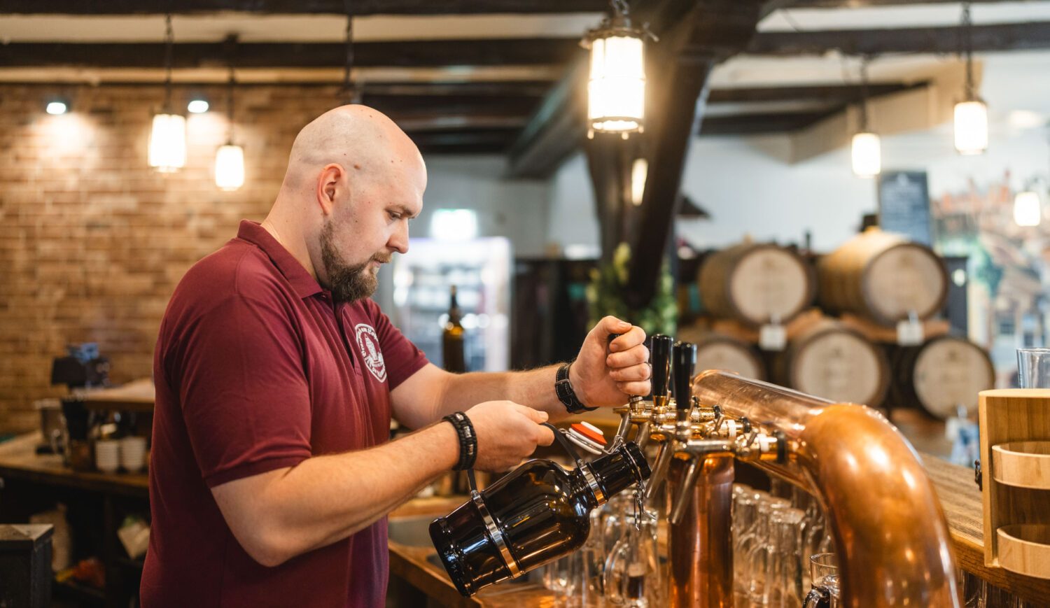 Hier bekommt man Bier nach alter Hansetradition